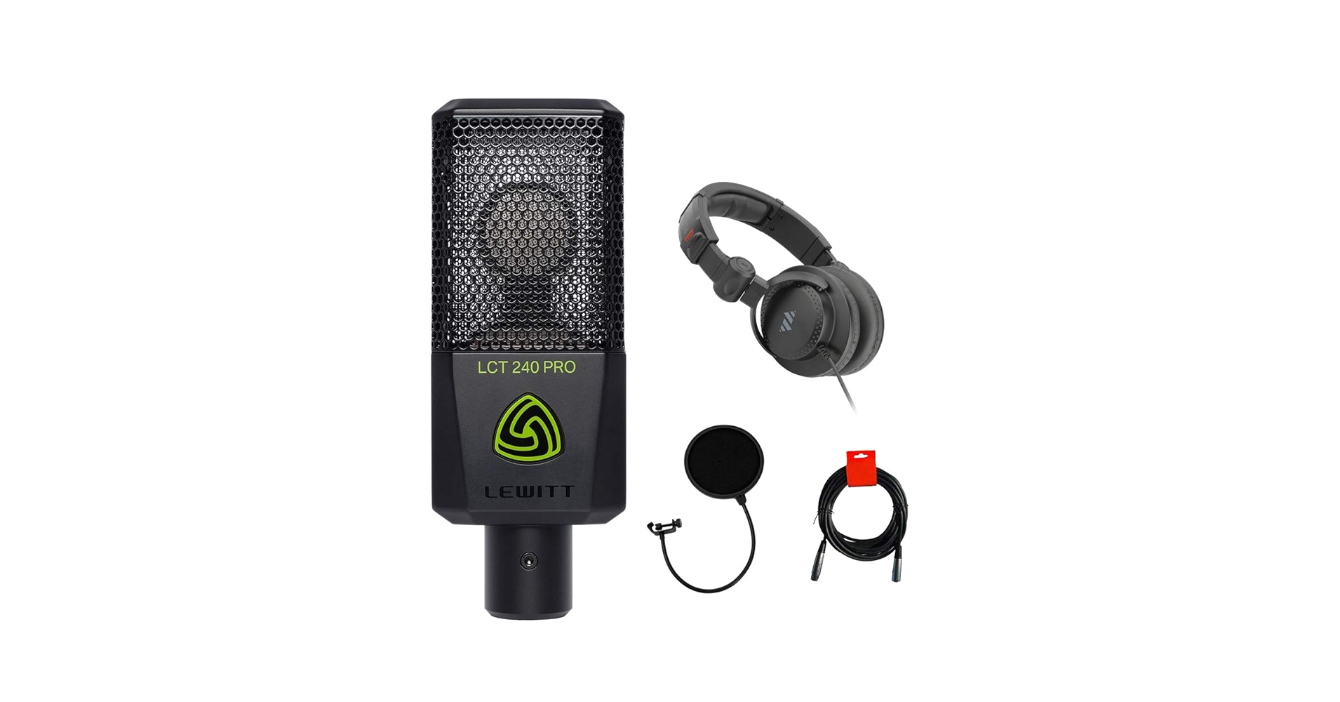 Amazon.com: Lewitt LCT-240 Pro Condenser Microphone (Black