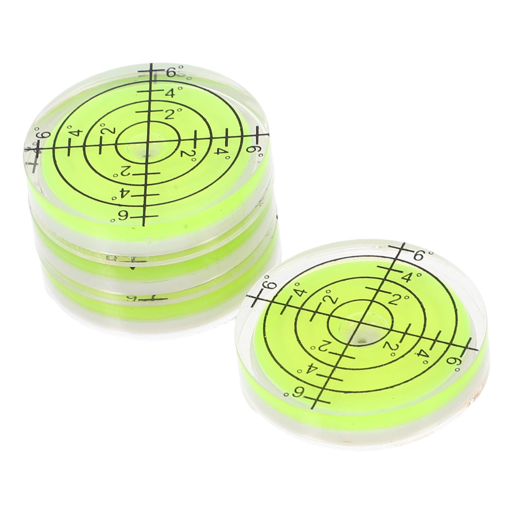 Mikikit Mini Level Keychain 4pcs Small Bubble Level for Construction Diy Projects