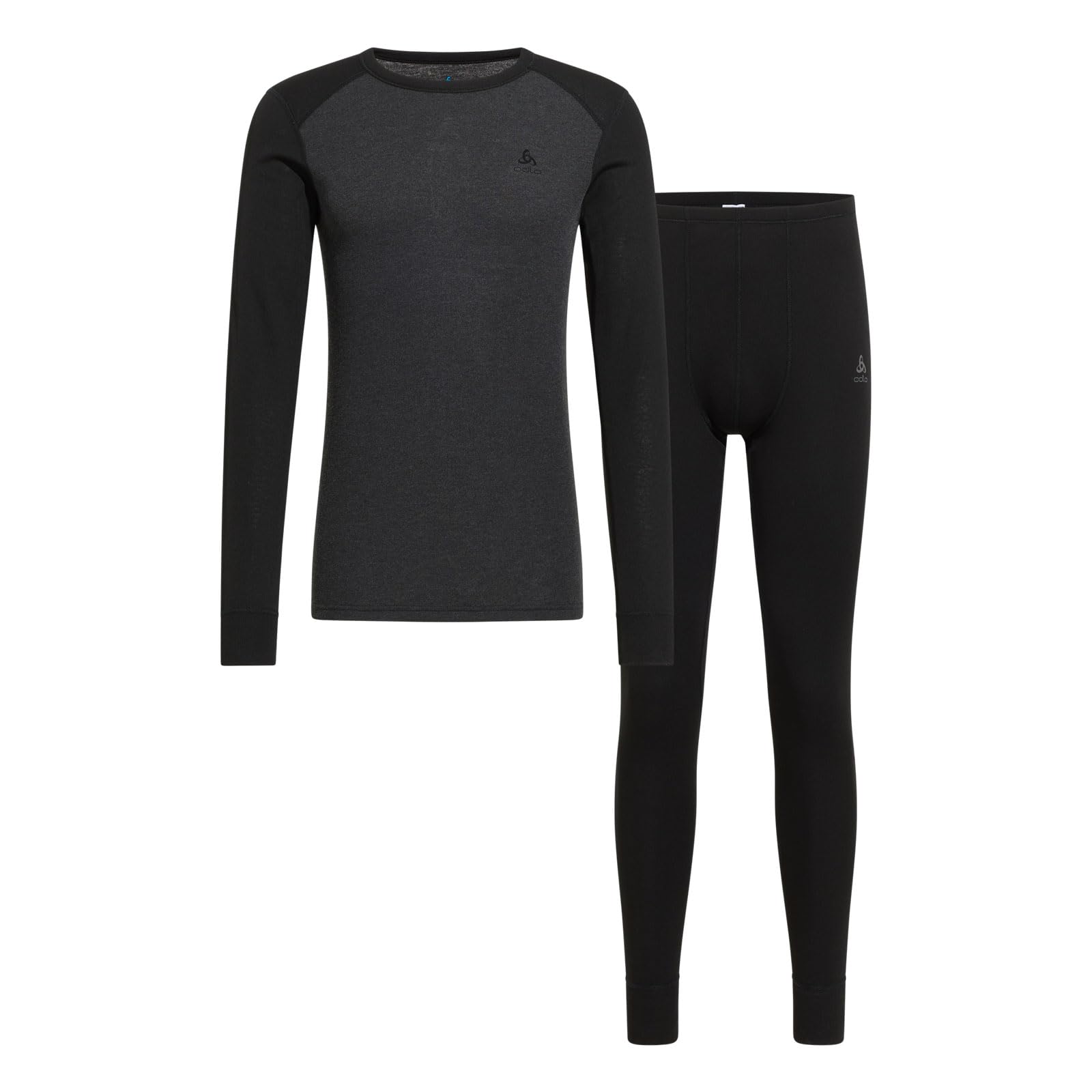 Odlo Active WARM Special Set, Black Black - Dark Grey Melange - XL