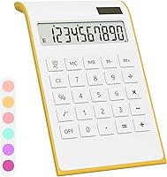 Vista 12 de Calculadora morada, suministros y accesorios de oficina UPIHO Purple, calculadora básica de batería solar de 10 dígitos, calculadoras de escritorio