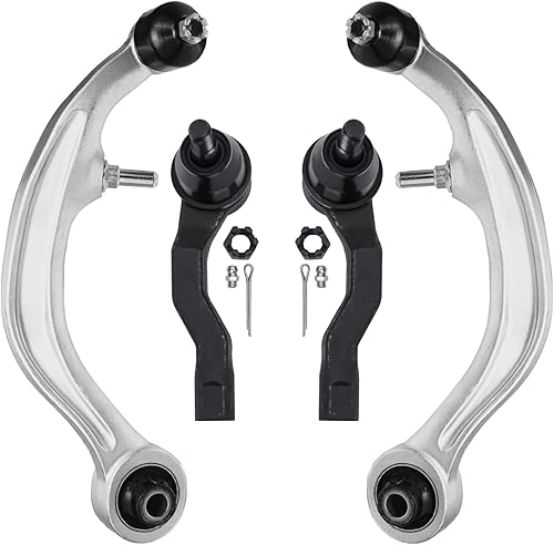 Miniatura 399 de Detroit Axle - Brazos de control delanteros inferiores con rótula + barras estabilizadoras de repuesto para Chrysler Dodge Intrepid 300M Concorde