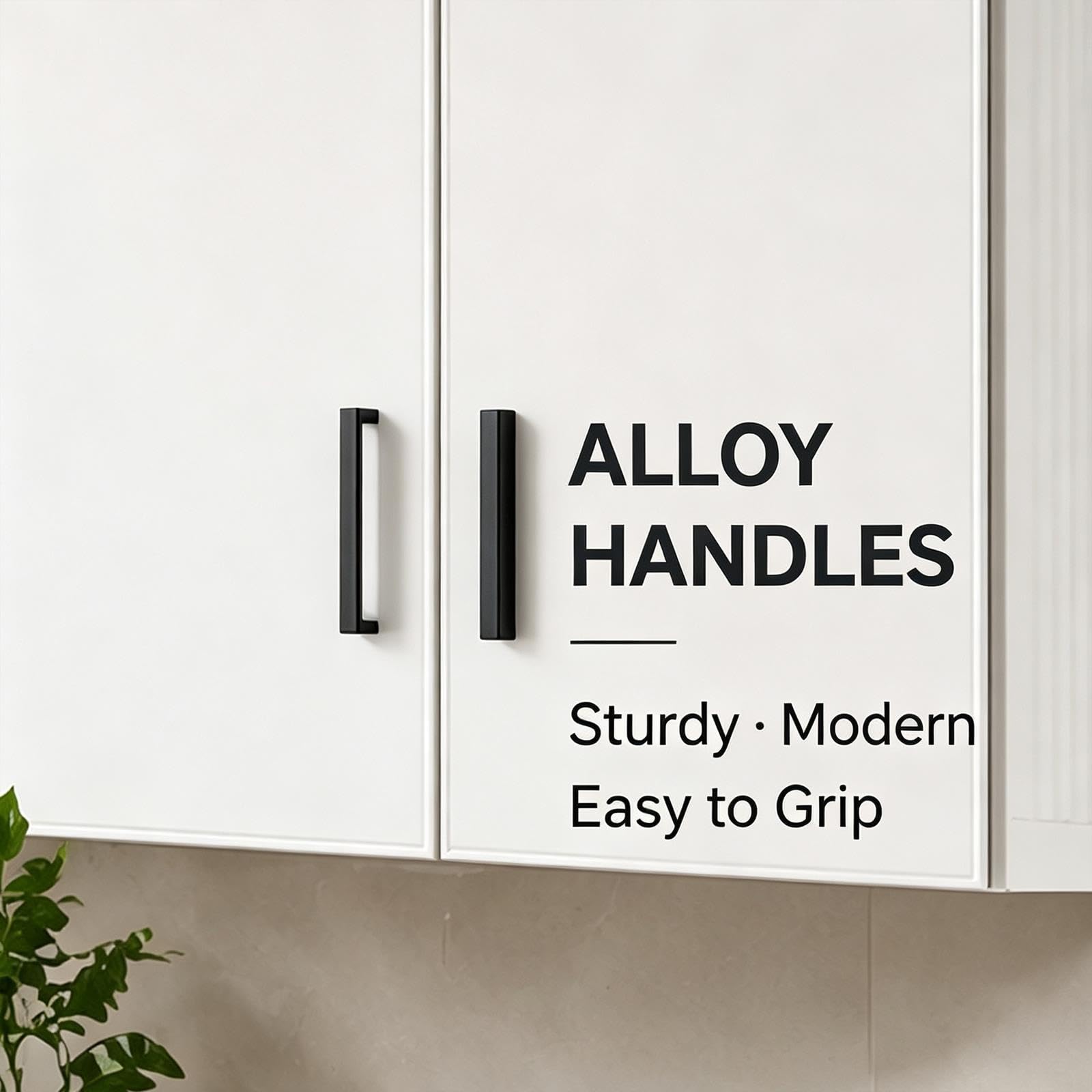 Armario Cocina Pared Impermeable con Puertas, Sin Panel Trasero
