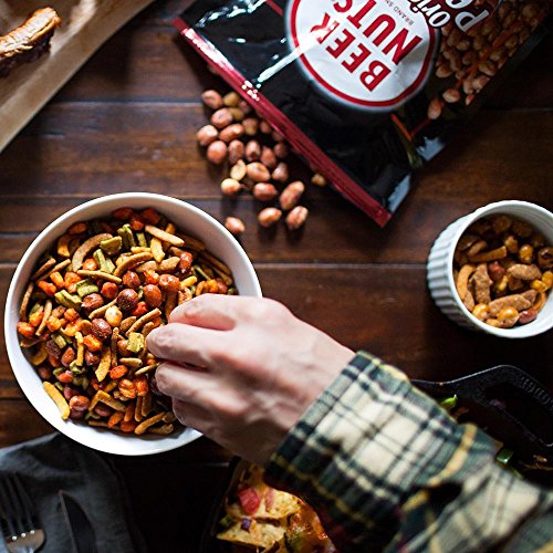 Beer Nuts New! Cantina Mix W/Twang - 28 Oz Jar, Twang-Seasoned Peanuts, Chili Lime Insane Grain, Guacamole & Habanero Sticks… #TOP2