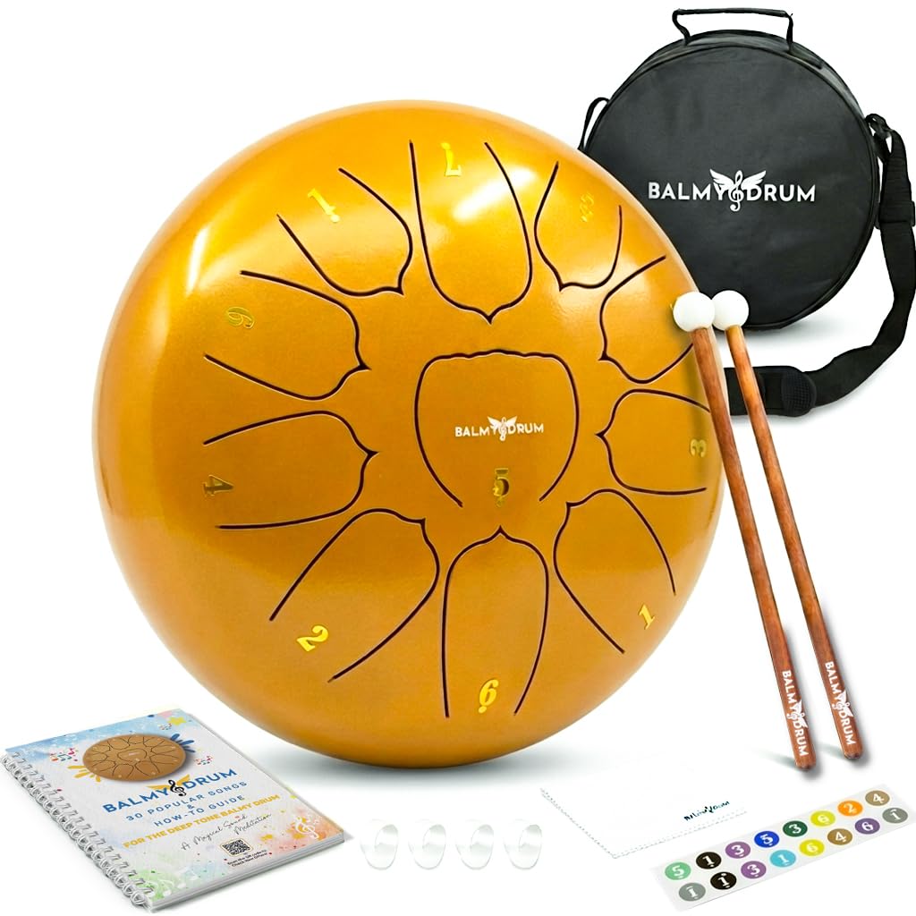 【値下げ】BALMYDRUM 11 Note 10インチ スチールドラム Amazon.co.jp: The Balmy Drum - 11 Note 10インチ スチール舌ドラム