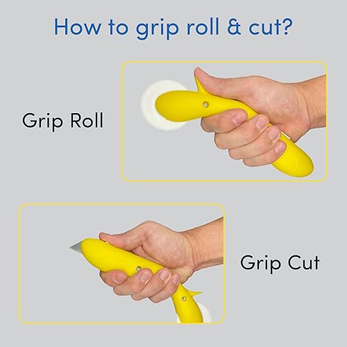 Miniatura 7 de Herramienta para rodar pantallas una herramienta imprescindible para instalar pantallas de ventanas y puertas, rodillo estriado con mango