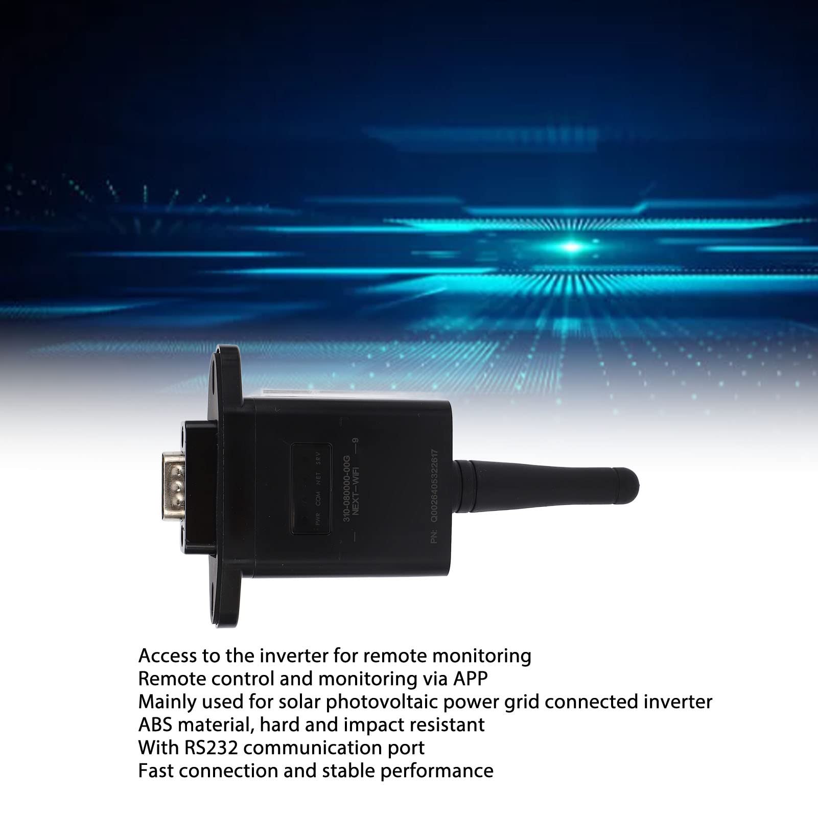 Modulo Wi Fi per Inverter Solare Applicabile Alle Serie SM/VM/MAX e Altri Modelli Wi Fi, Interfaccia di Comunicazione RS232 Inverter Connesso Alla Rete per la Generazione di Energia Solare