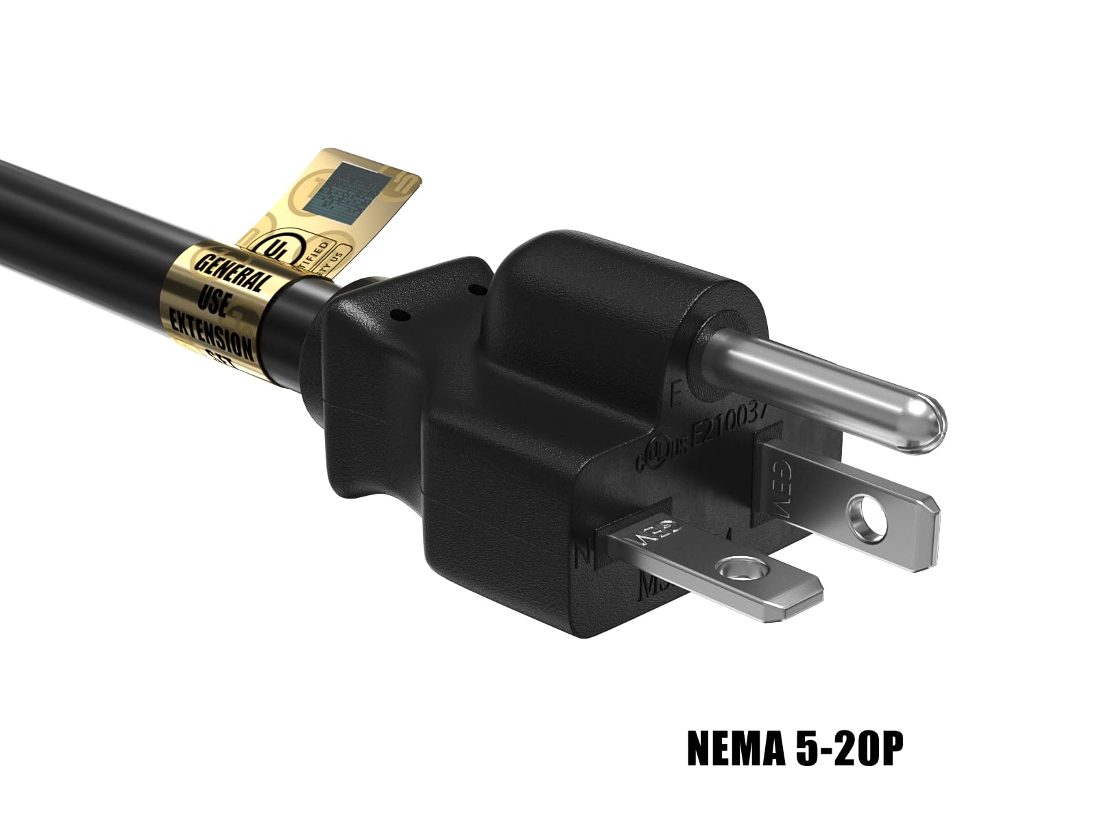 NEMA 5-20P　10フィートケーブル Amazon.com: Cable Leader 10ft Heavy-Duty NEMA 5-20P to NEMA 5-20R