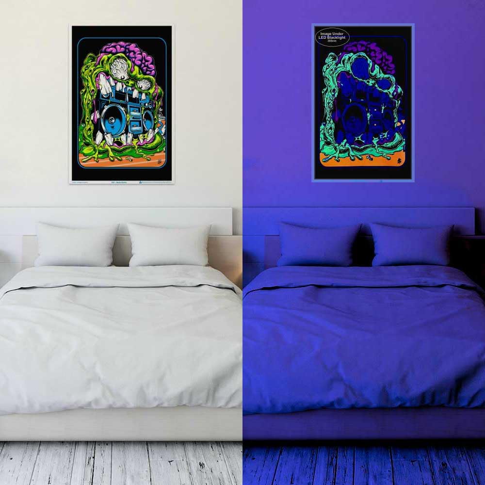 Amazon.com: Master Blaster by Dirty Donny Blacklight Poster 23.5