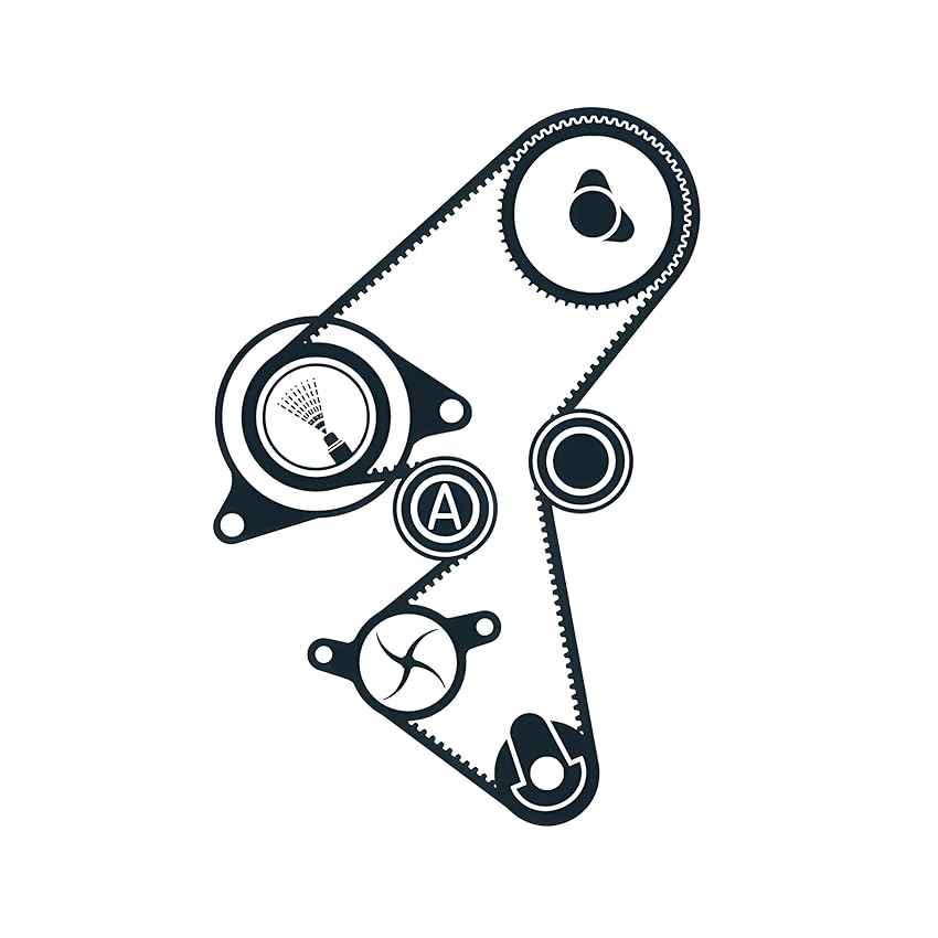 SKF VKMC 03259 Kit tendicinghia con pompa acqua