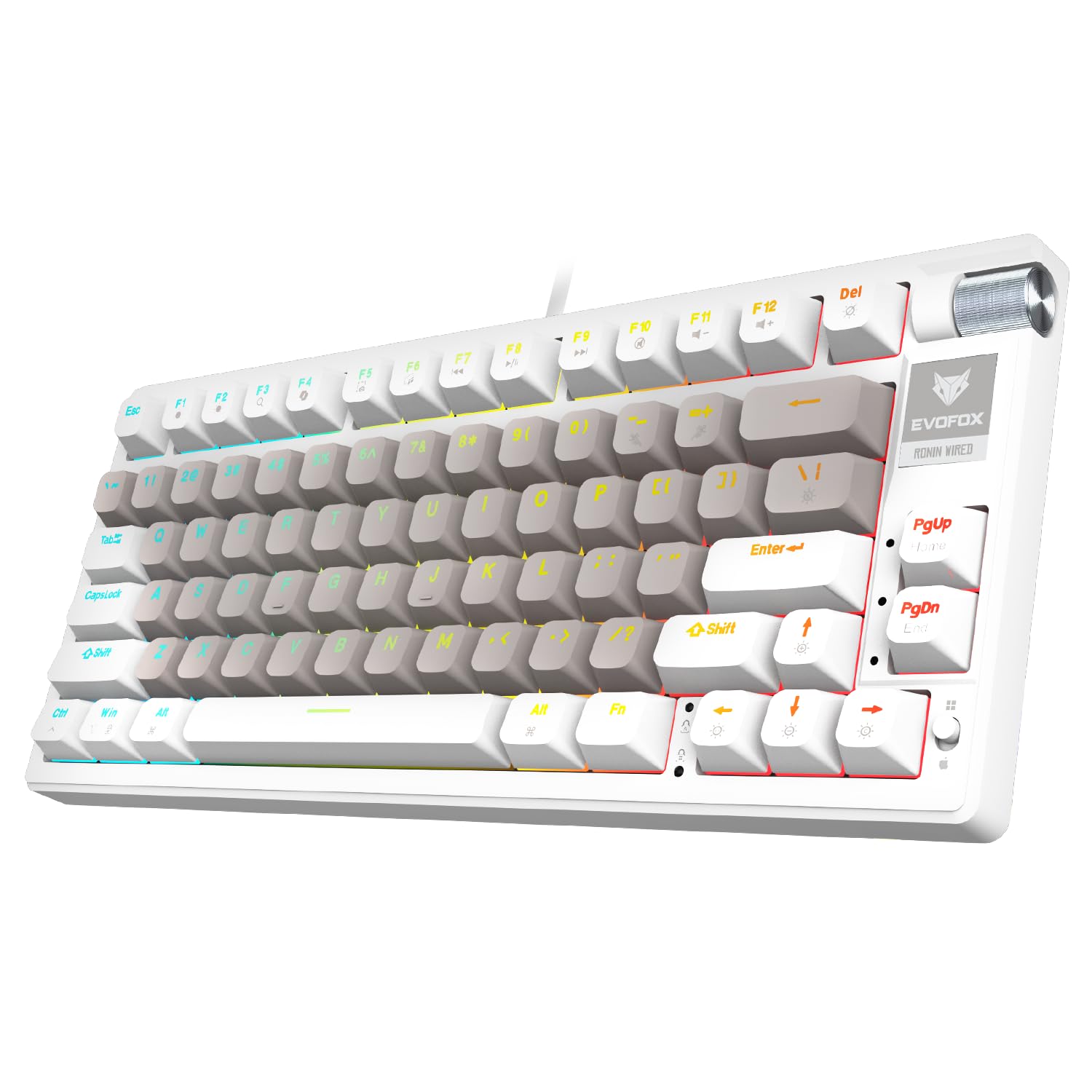 EvoFox Ronin Wired Mechanical Gaming Keyboard, 9 Layer Structure