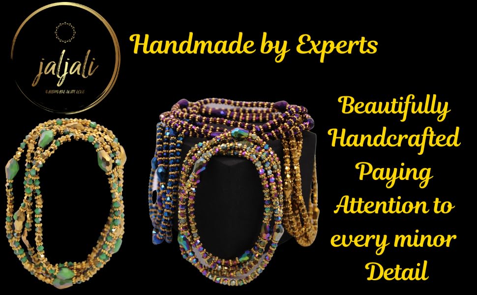 Miniatura 2 de Handmade African Waist beads from West Africa Senegal. Strethy Unique beads with a sparkle to them. Made with Long Lasting Durable material (38