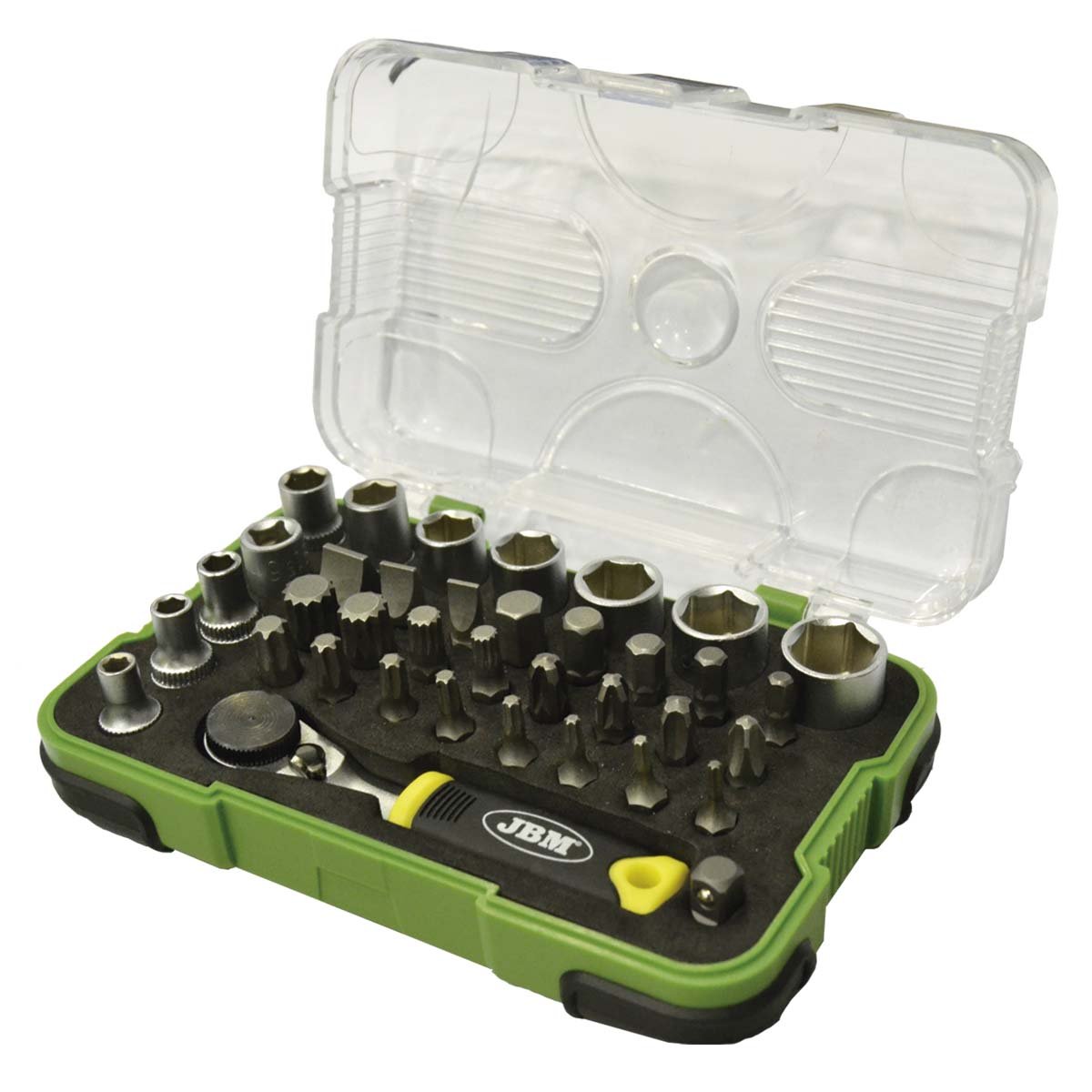 JBM 53156 llave de tubo Juego de llaves de tubo 38 pieza(s)