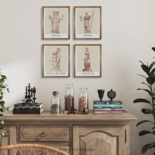 Miniatura 3 de Decoración de mitología griega  Póster del Olimpo griego  Decoraciones de fiesta temática de Grecia  Decoración de pared de imagen mítica del