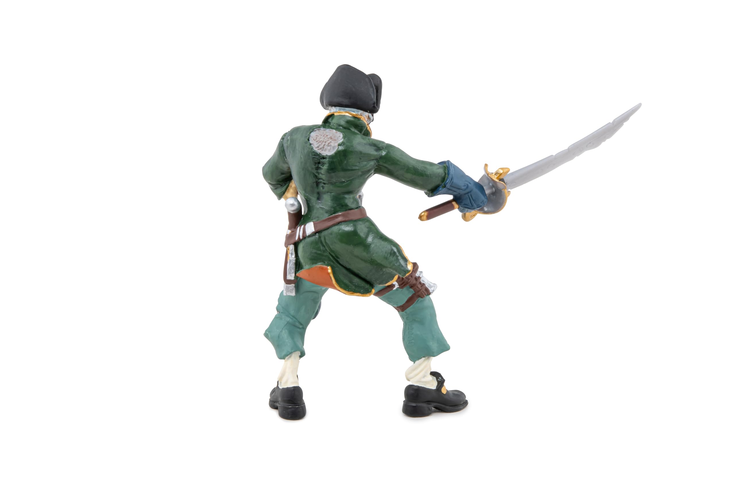 Papo Pirate zombie action figure, 6 inches tall, Mehrfarbig - Image 4