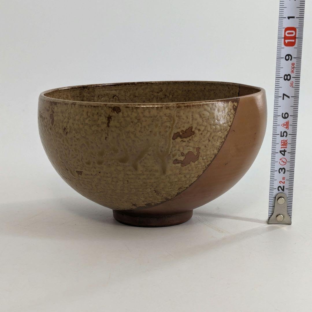 人間国宝 山本陶秀（楽友銘） 備前焼 茶盌 共箱合布栞 抹茶碗 抹茶茶碗 茶道具 Amazon.co.jp: 人間国宝 山本陶秀（楽友銘） 備前焼 茶盌 共箱合布栞