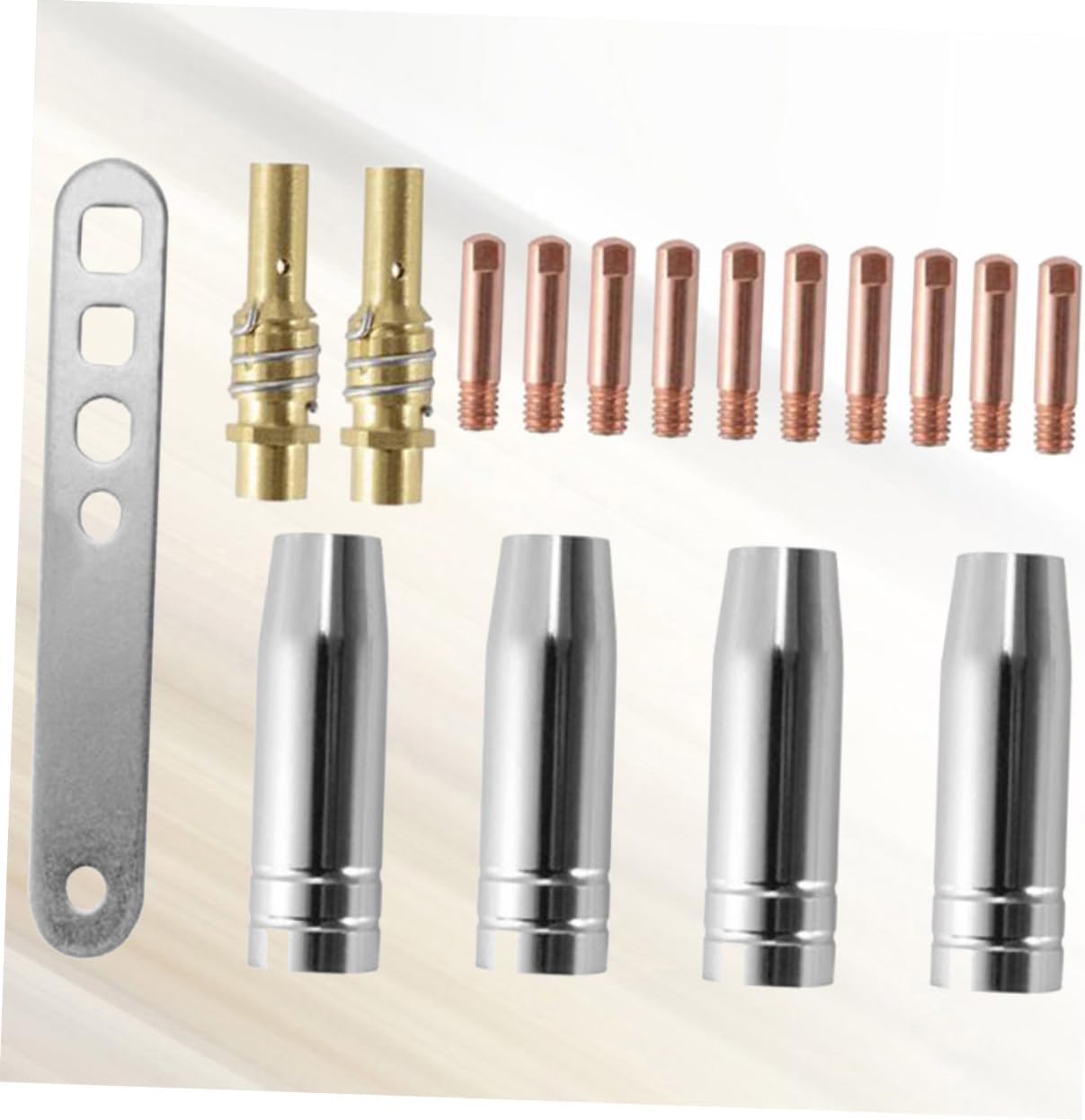 Welding Nozzle Kit Complete Set for Welding for 15ak Gas Shielded Handle Nozzle Connecting Rod