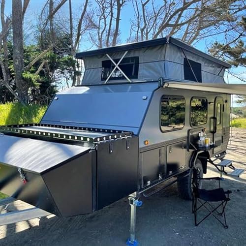 Camping Trailer with Kitchen, All-Terrain RV Camper
