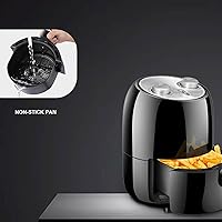 Vista 3 de AMAYYAkqzg Air Fryers Electric Deep Fryer Air Fryer Digital LED Touch Screen Timer Temperature Control Power Air Fryer Eletric