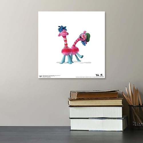 Miniatura 4 de Trends International Gallery Pops Trolls Band Together - Póster de pared de Cooper y Príncipe D, 12.00 x 12.00 pulgadas, versión sin marco