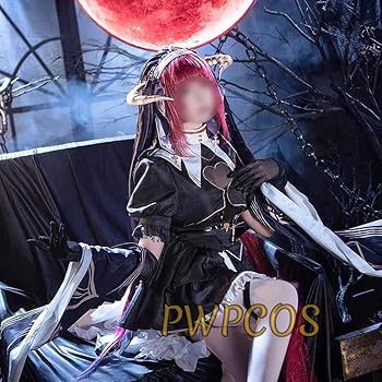 Amazon.co.jp: [PWPCOS]宝鐘マリン コスプレ衣装 修女服 新衣装