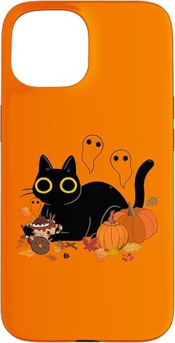 Miniatura 10 de Funda de regalo para iPhone 13 Pro Cute Ghost Black Cat Funny Fall Halloween Costumes
