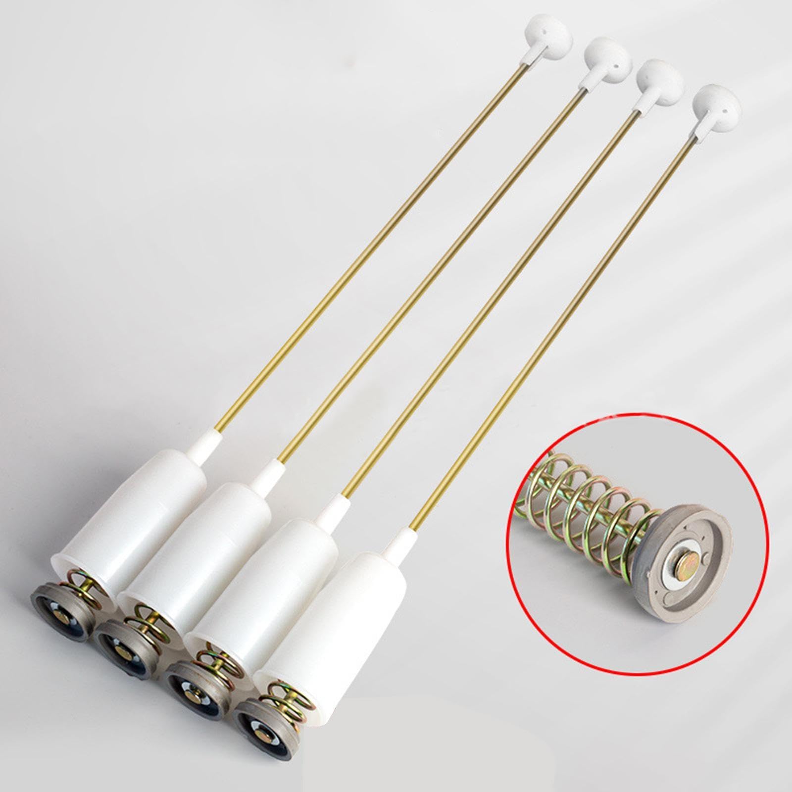 Gralara Piezas de reparación de reparación de lavadora 4x 4x fácil de instalar accesorio de reemplazo estable de electrodomésticos, 53.5 Cm