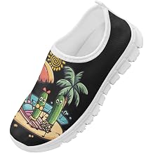 Green Pickles Walking Shoes Girls Boys Sneakers Kids Mesh Comfort Tennis Running Shoes Lightweight Slip on Loafers