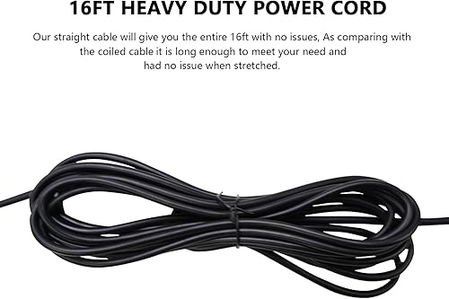 Miniatura 7 de Luces estroboscópicas COB de 14.5 pulgadas, 12 V CC ámbar 8 luces LED de advertencia de peligro de doble cara, 21 patrones intermitentes con