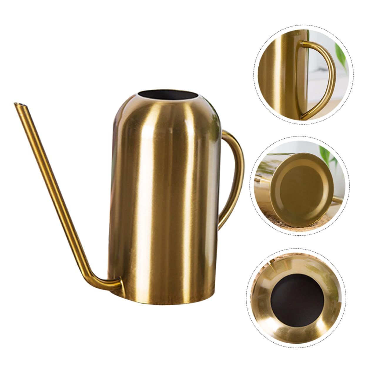 Didiseaon Arrosoir à Long Bec pour Jardin Outil de Jardinage avec Bec Verseur Fluide et Base Épaisse pour Stabilité
