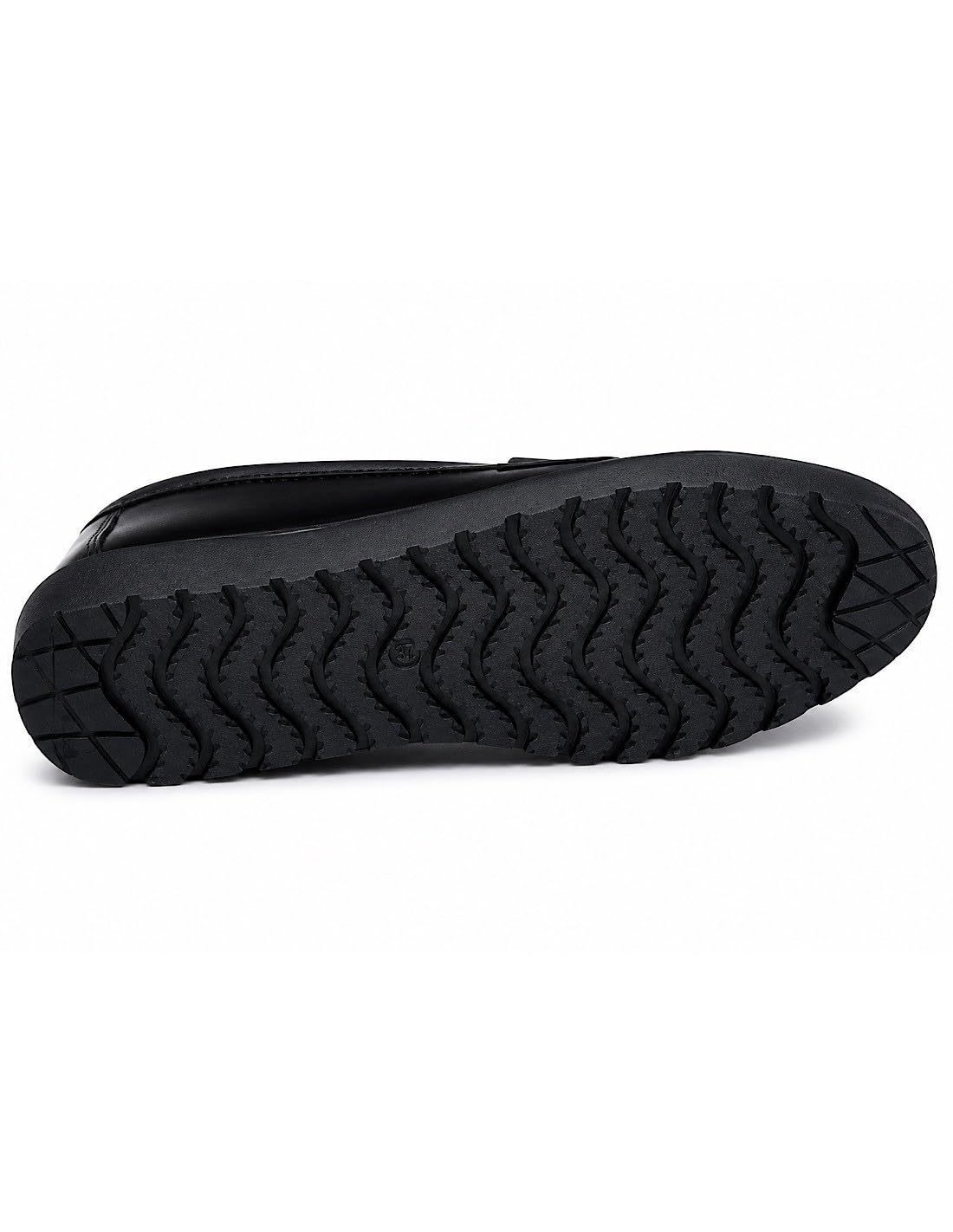 Mocassins Vernis Femme Semelle compensée Confort intérieur Cuir & Pampille