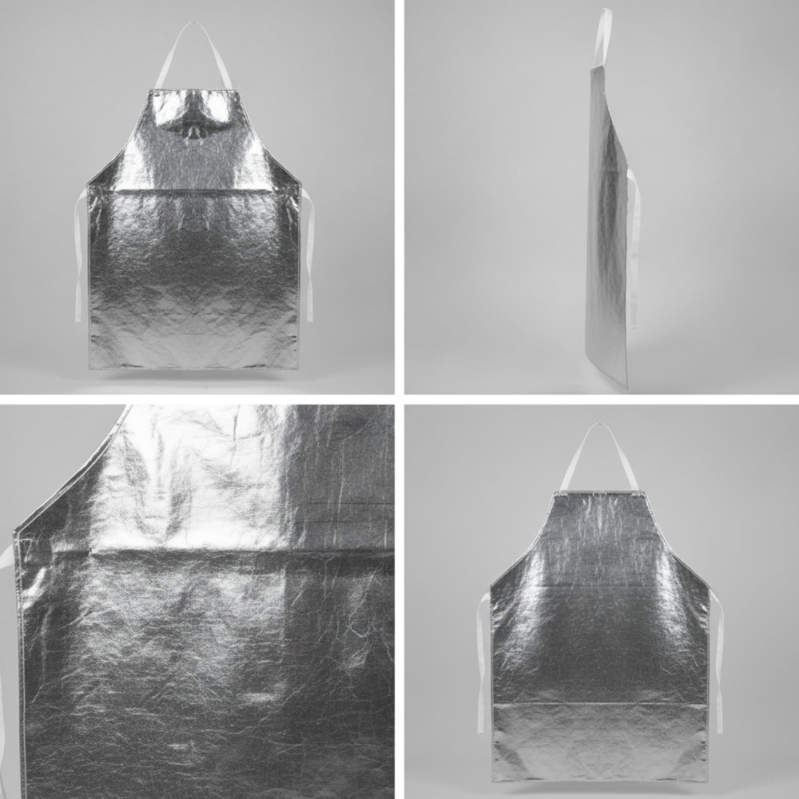 Hitzeschutz Schürze Schweißerschürze Schutzschürze Arbeitschürze aus Verbundmaterial mit Reflektierender Oberfläche Und Stabilen Kanten Zuverlässige