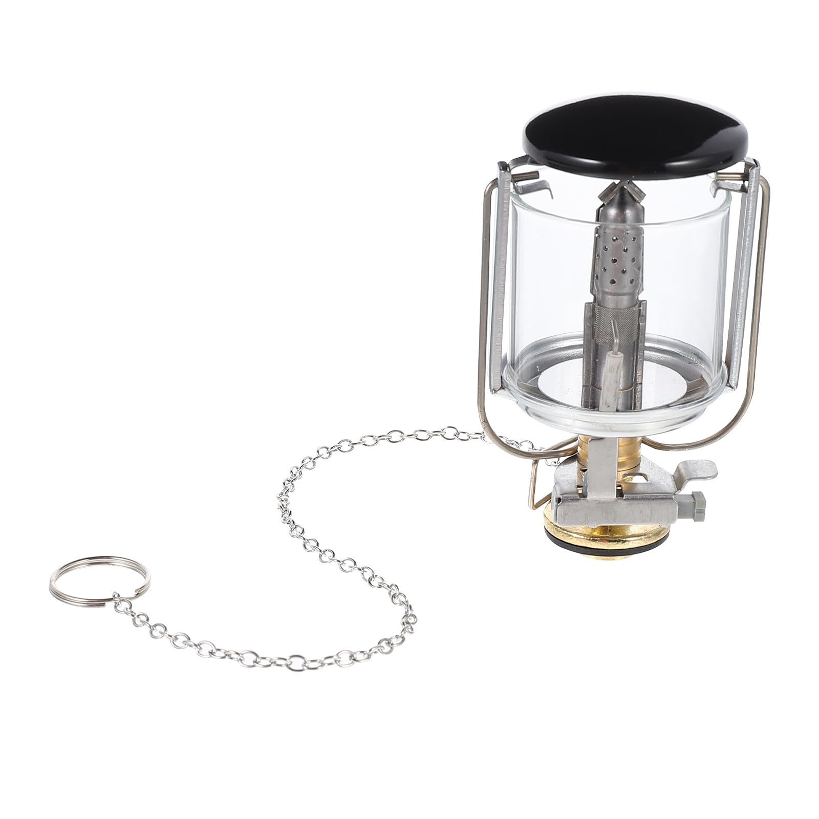 Lampada da Campeggio a Gas 600w in Rame e Acciaio Inox