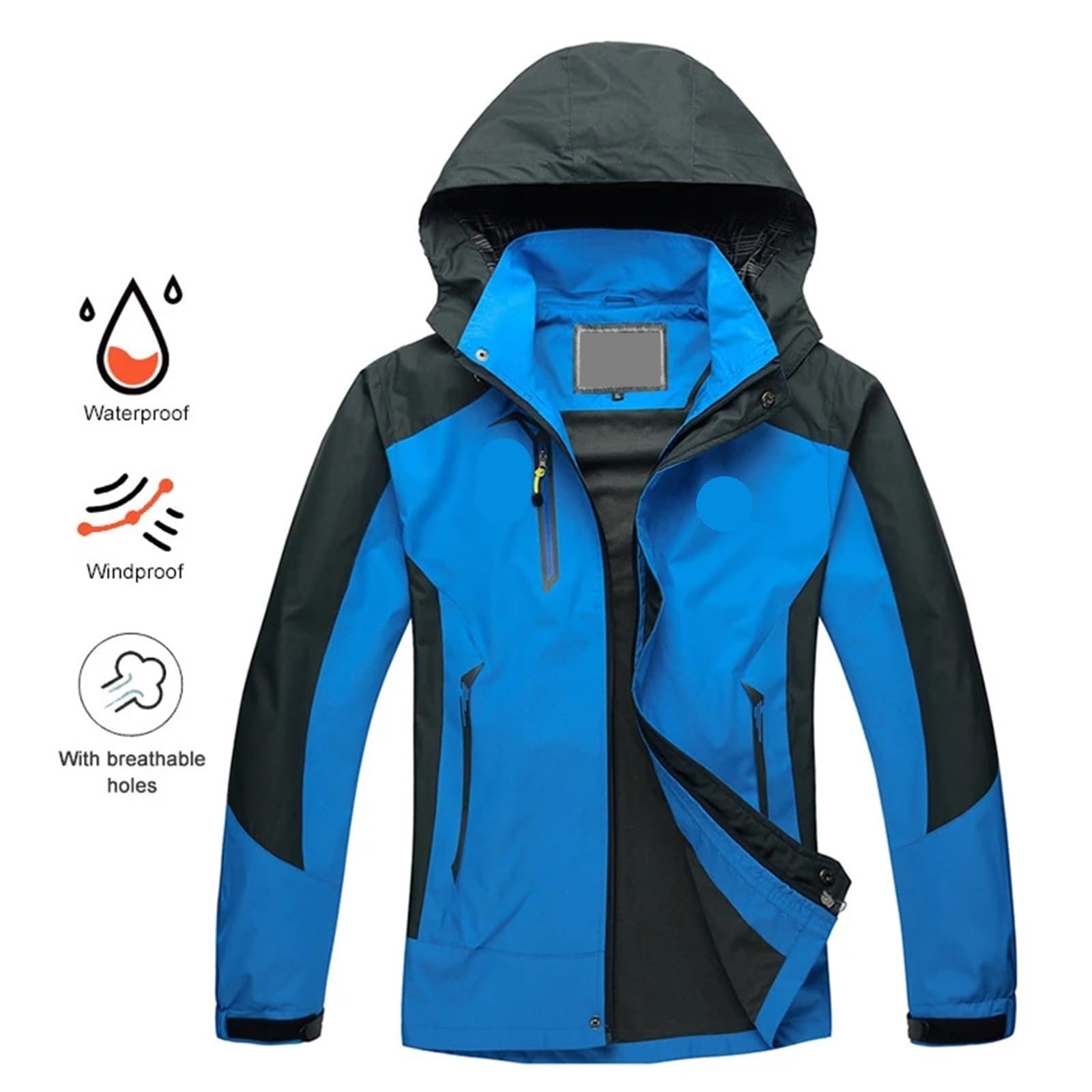 Giacca da campeggio, trekking, uomo, autunnale, sportiva, arrampicata, viaggio, impermeabile Per Uomo