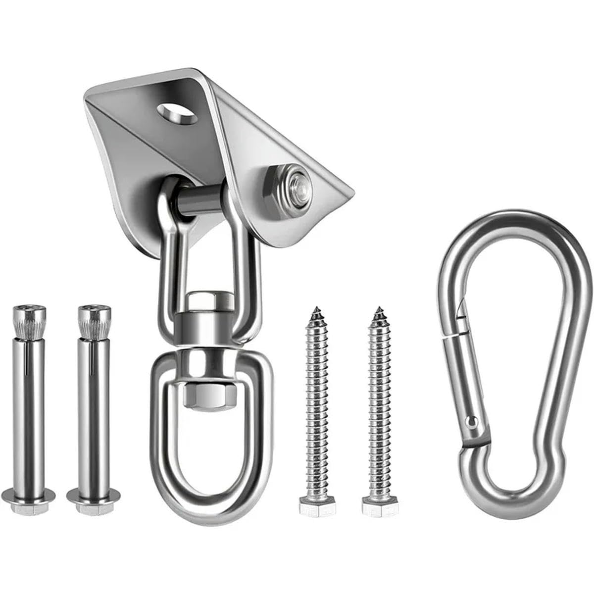 Viciyoo Hanging Hook Kit 360°Rotating Hammock Hanging Kit Hanging Hooks For Swing Chair