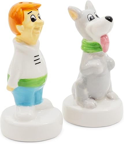 Miniatura 3 de Silver Buffalo The Jetsons George and Astro - Salero y pimentero de cerámica