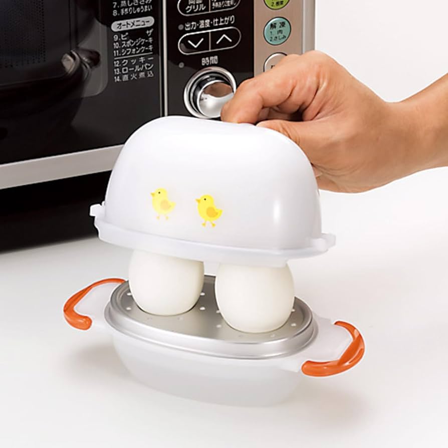 Amazon｜パール金属 電子レンジ 調理 ゆで卵 たまご 2個用 時短 日本製