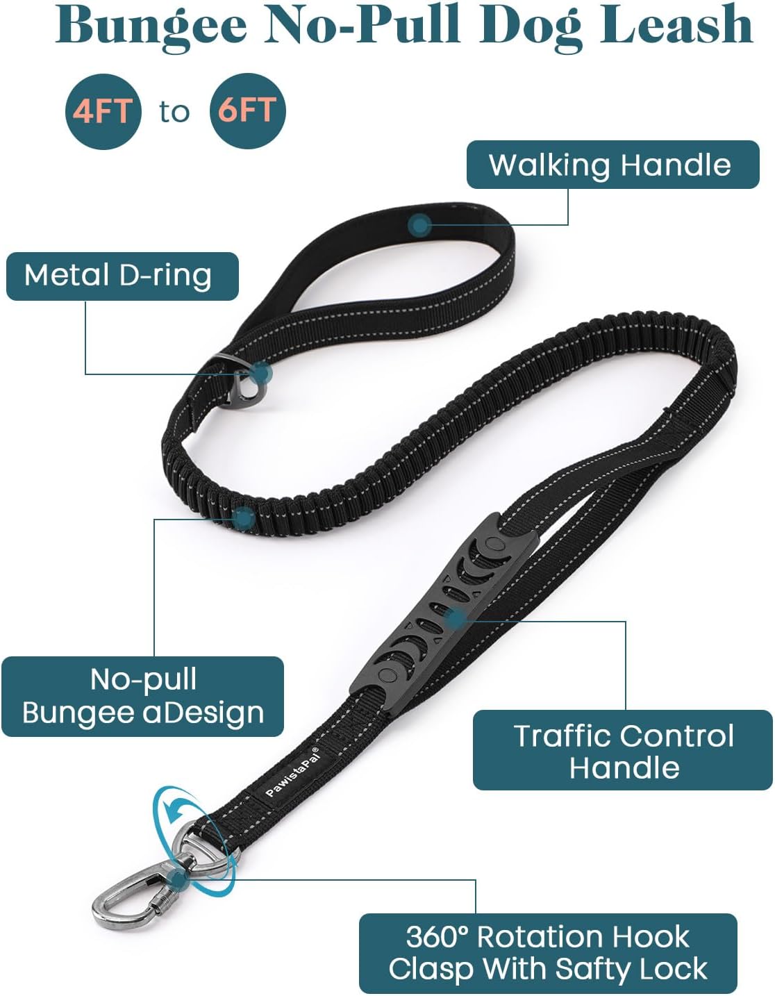 Service Dog in Training Vest Leash Set, Reflective Do Not Pet Dog Harness with Handle and 6 Patches, Full Metal Buckles, for Medium Dogs Training Walking