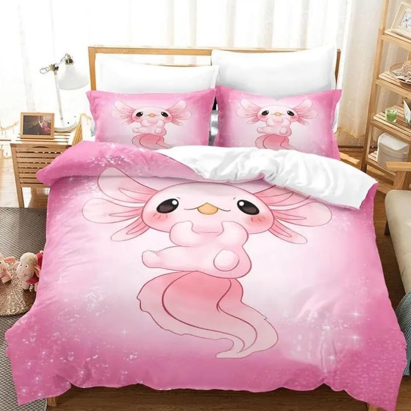 Housse de couette salamandre 90x190 pour décorer une chambre d'enfant aventure