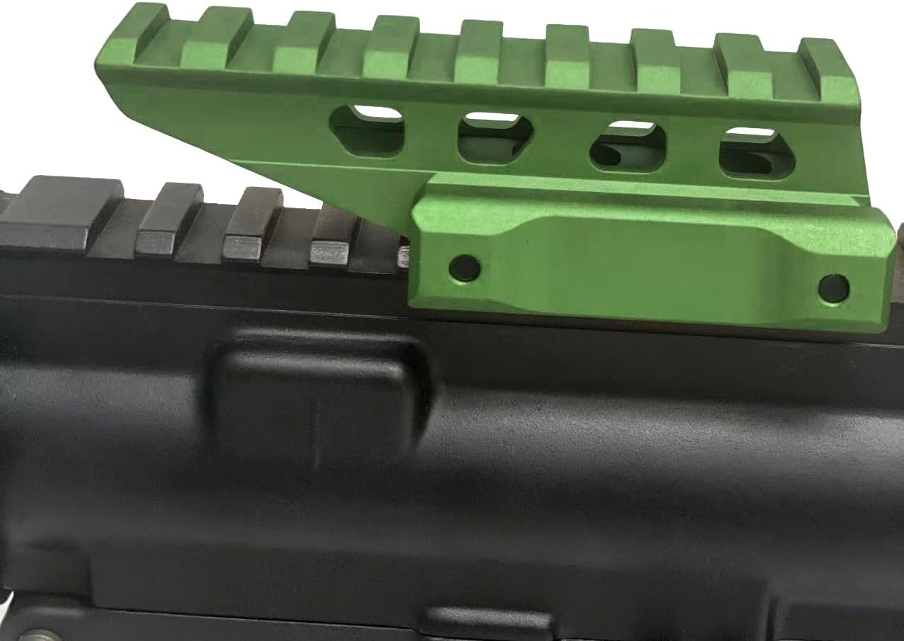 FSI Picatinny Rail Riser Mount Picatinny Red Dot Riser Mount 0.88“ Height 3.5" Long 8-Slot (MT088-8L)