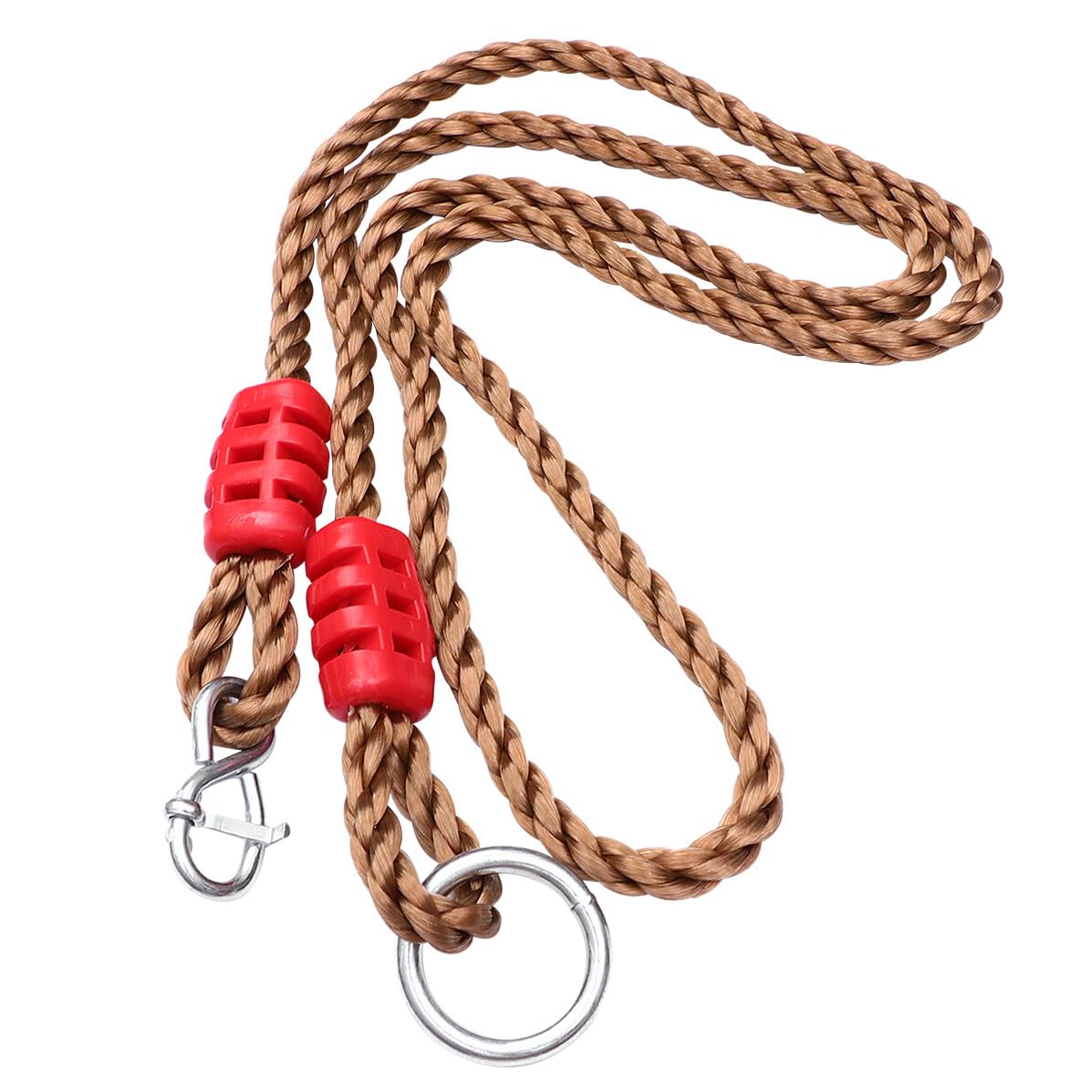 VILLCASE 6 Pièces Sangle de Balançoire pour Hamac Kit de Suspension Nylon Réglable pour Balançoire Extérieur Accessoires