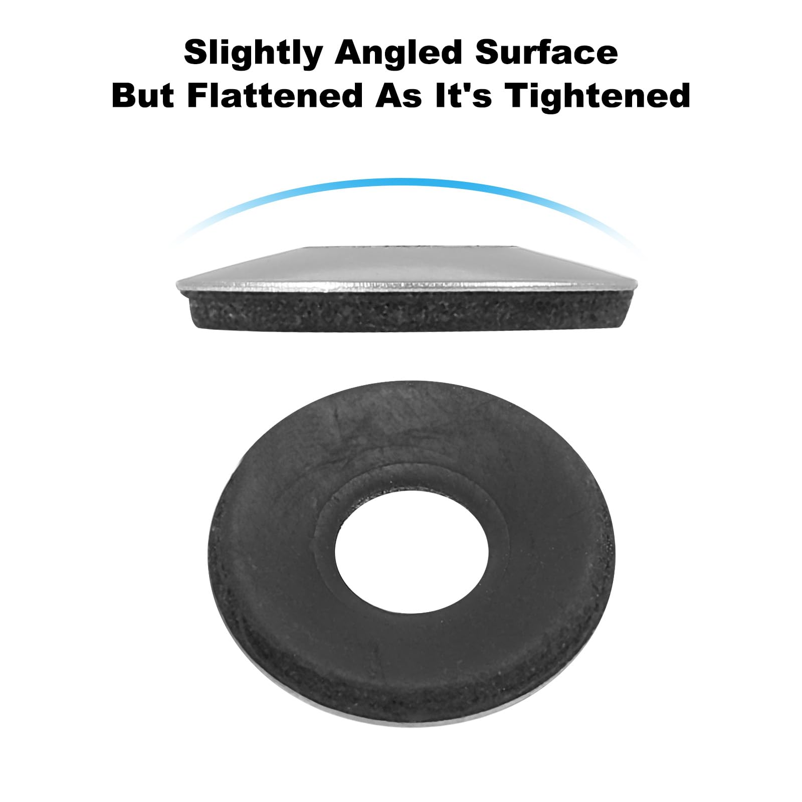PATIKIL 304 Stainless Steel EPDM Bonded Sealing Washers - Image 4