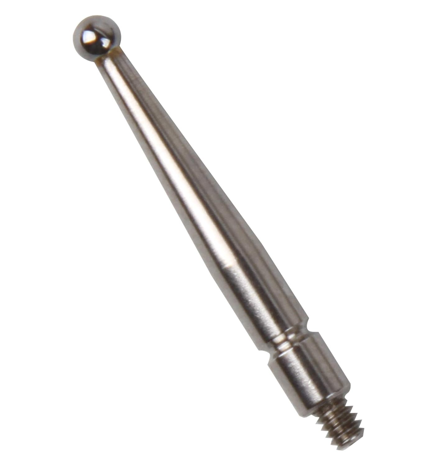 Contact Points for Dial Test Indicator, Thread M1.6, Tungsten Carbide Ball Tip 2mm Diameter, 20.9 mm Long 103006