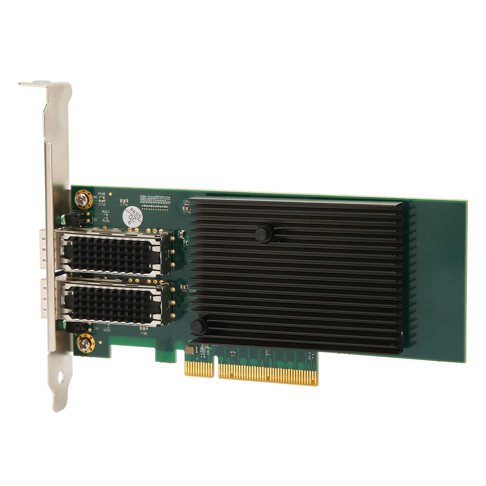 Adapter Serwerowy 10 Gigabit Ethernet, Wydajna Dwuportowa Karta Sieciowa SFP+ dla Procesorów, Wysoka niezawodność, PCIe X8