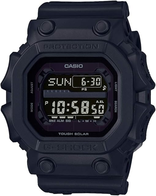 Casio Mens Digital Quartz Watch with Resin Strap GX-56BB-1ER