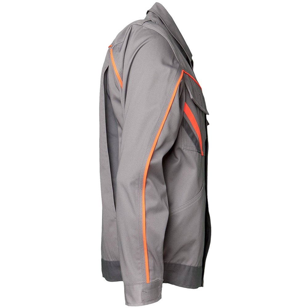 Planam Visline Veste ceinturée « Visline V2 » taille 102 en vert/orange/ardoise Men
