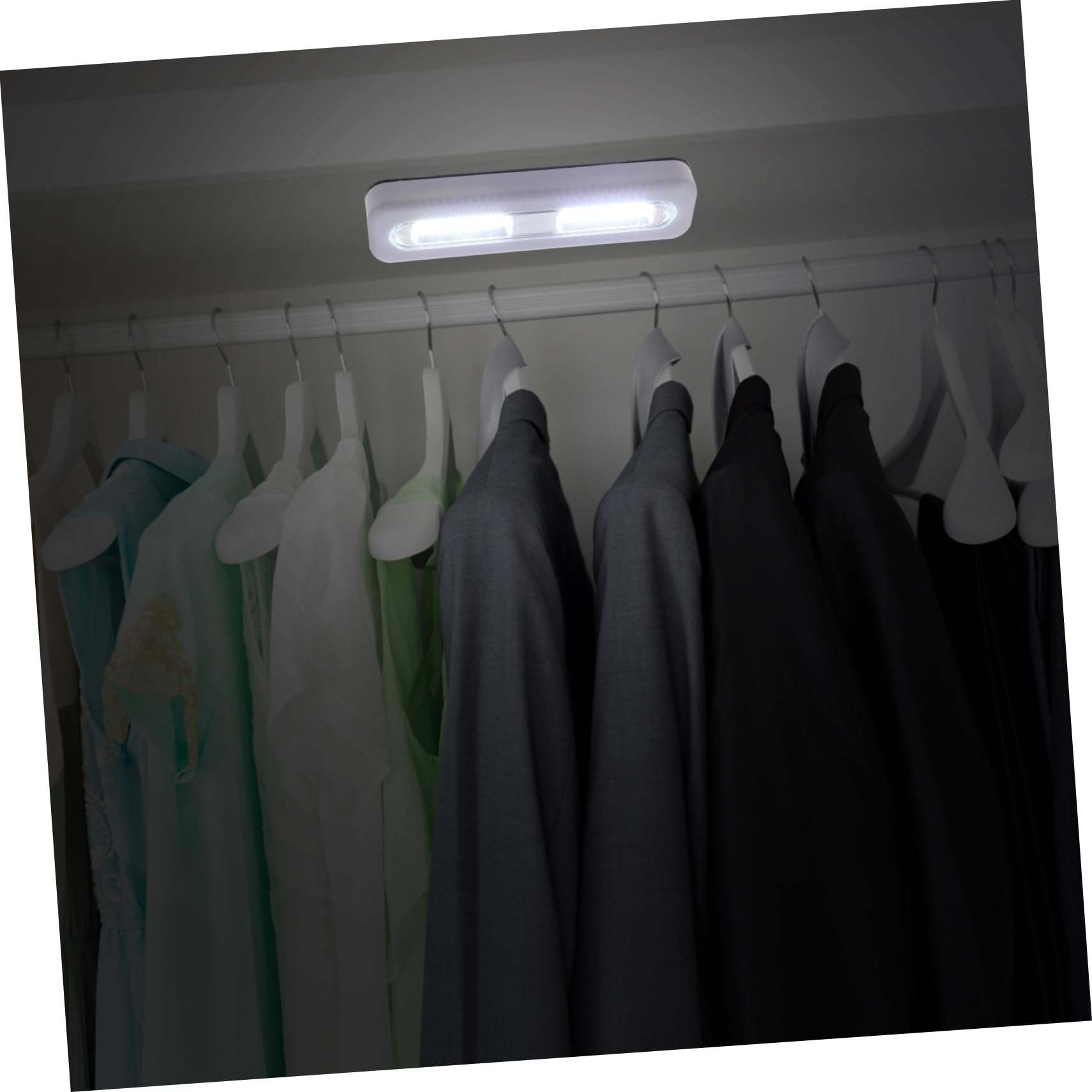 lámpara 1pc Pat Lámpara de noche pequeña Luz LED con sensor Luz de armario Luz táctil Llave organizadora Lámpara de noche táctil LED Luces LED debajo del gabinete Decoraciones blancas de pared Lámpara