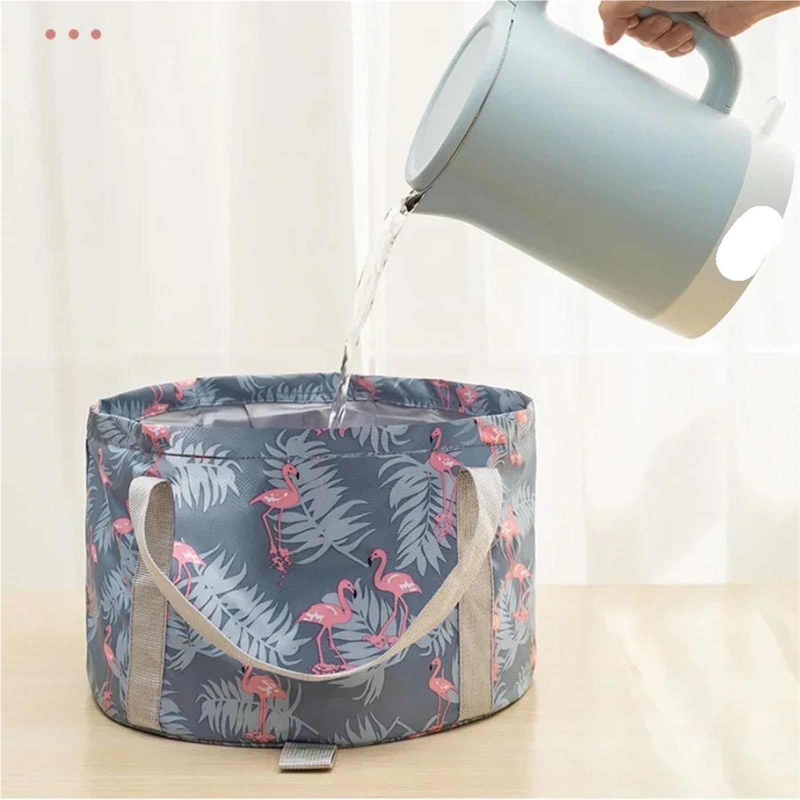 Secchio Pieghevole Per Piedi 2 pezzi portatile pieghevole piede ammollo secchio da viaggio pediluvio vasca bagno bacino spa piedi pedicure campeggio esterno lavaggio