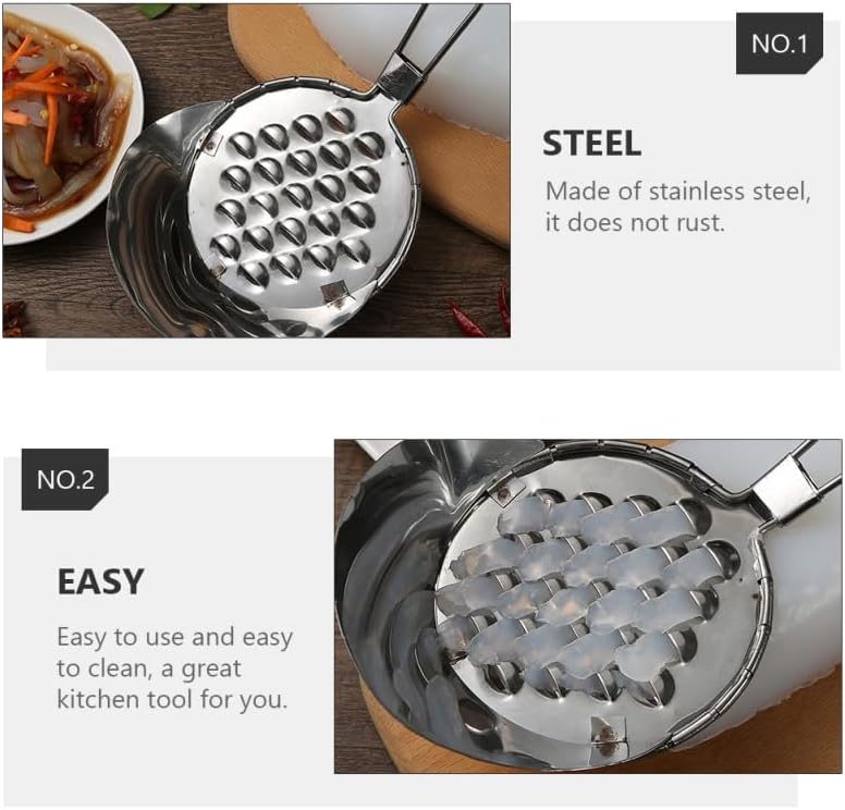 Miniatura 5 de Raspador de masa, raspador de masa, raspador de fideos, raspador de jalea de frijoles, rebanador de papas fritas, bocadillos de chocolate, máquina