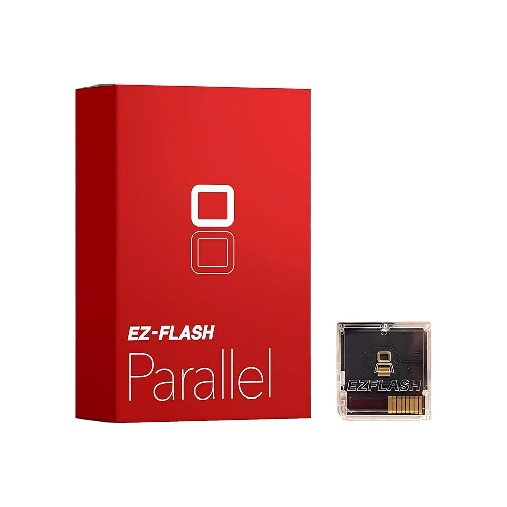 3つカートリッジ付き　オンラインサポート付き Amazon | スーパーカード EZ-FLASH Parallel フラッシュ