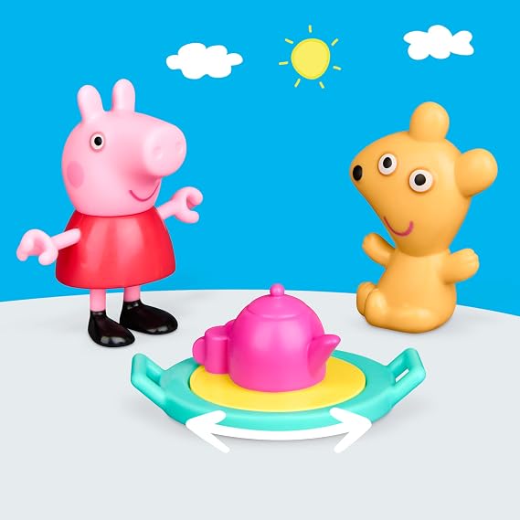 مجموعة غرفة نوم Peppa Pig Peppa مع شخصية واحدة و7 ملحقات، تعمل مع مجموعة ألعاب Peppa's Big Family House، ألعاب ما قبل المدرسة للفتيات والفتيان 3+